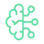 Abstract AI network icon